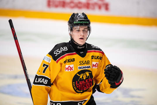 Luleås Nils Lundkvist jublar
