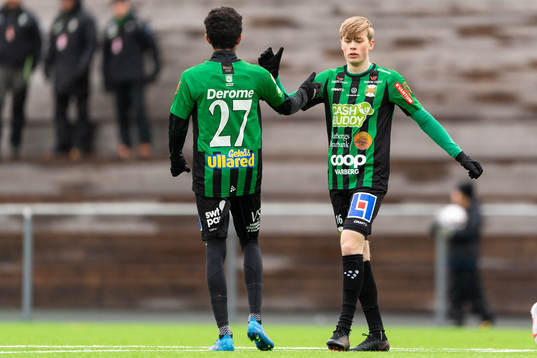 Varbergs Gustav Nordh jublar