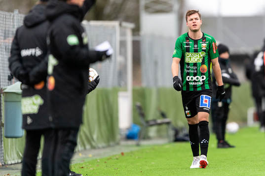 Varbergs Albin Winbo blir utbytt