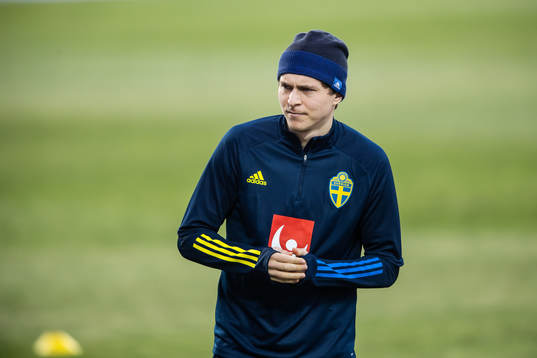 Victor Nilsson Lindelöf of the Swedish national football