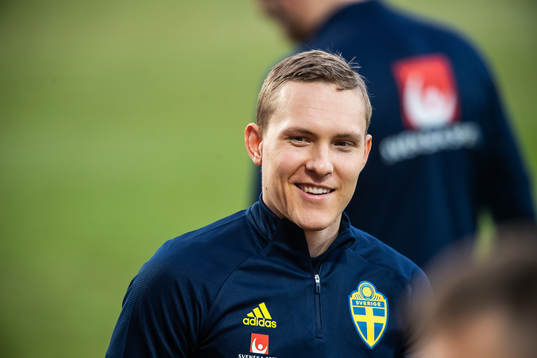 Ludwig Augustinsson of the Swedish national football team