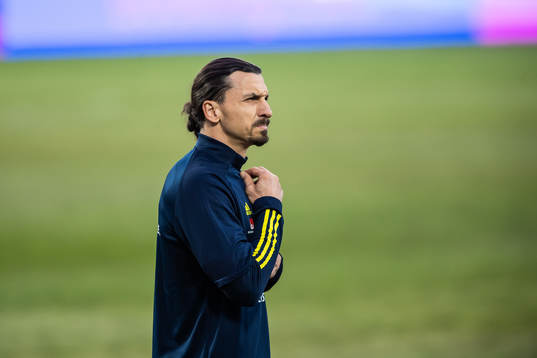 Zlatan Ibrahimovic of the Swedish national football team
