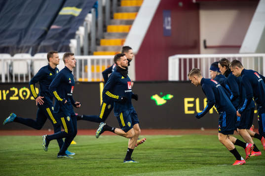 Marcus Berg of the Swedish national football team