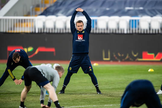 Pierre Bengtsson of the Swedish national football team