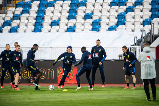 Dejan Kulusevski, Alexander Isak, Emil Forsberg, Ken Sema,