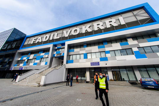 General view of Fadil Vokrri Stadium