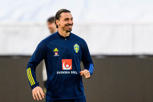 Zlatan Ibrahimovic of the Swedish national football team