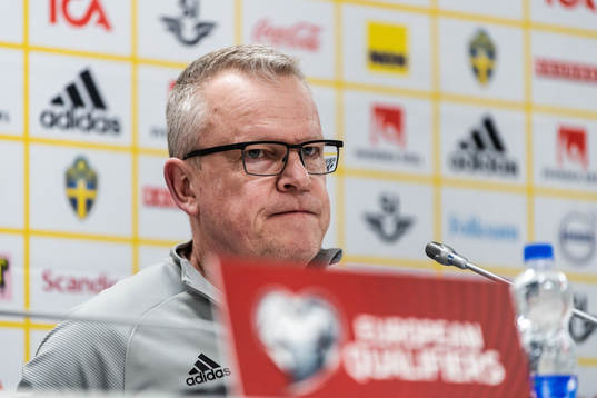 Janne Andersson, head coach of the Swedish national