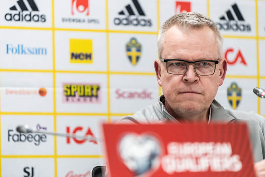 Janne Andersson, head coach of the Swedish national