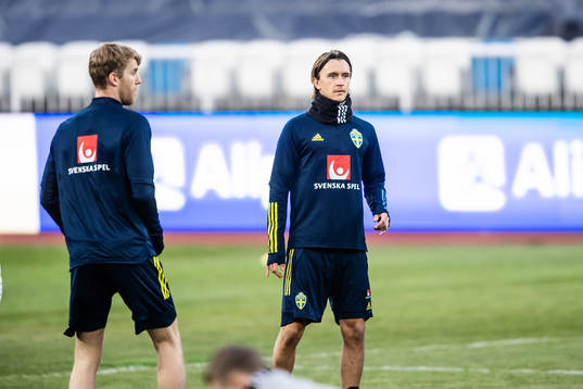 Kristoffer Olsson of the Swedish national football team