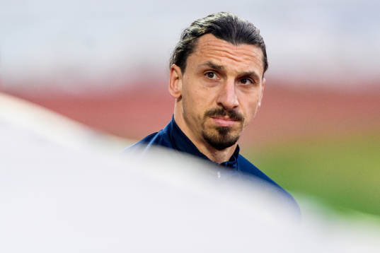 Zlatan Ibrahimovic of the Swedish national football team
