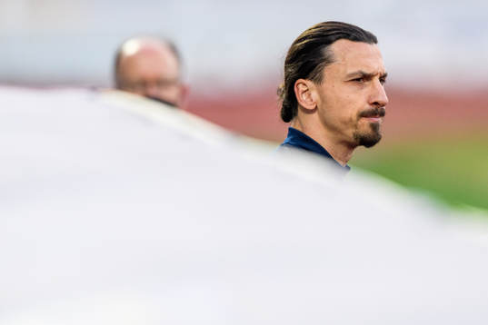 Zlatan Ibrahimovic of the Swedish national football team
