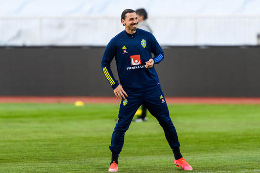 Zlatan Ibrahimovic of the Swedish national football team