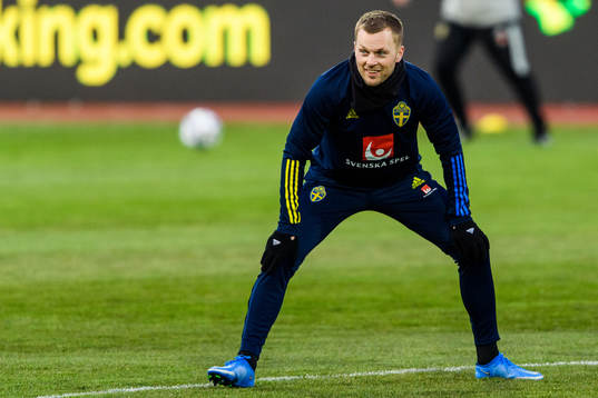 Sebastian Larsson of the Swedish national football team