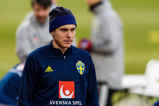 Victor Nilsson Lindelöf of the Swedish national football