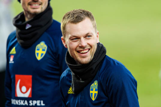 Sebastian Larsson of the Swedish national football team