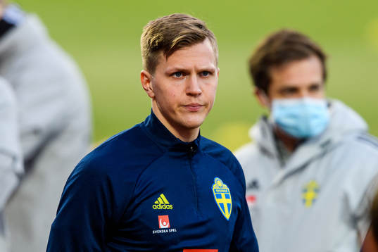 Joakim Nilsson of the Swedish national football team