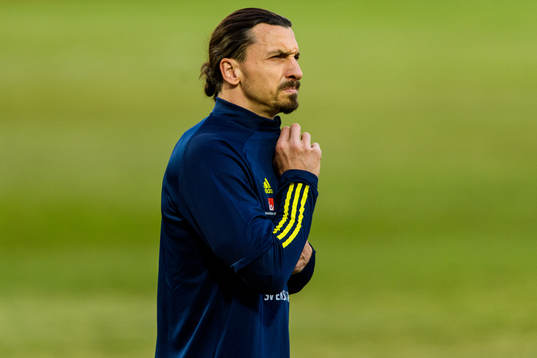 Zlatan Ibrahimovic of the Swedish national football team