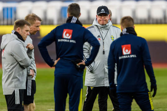 Janne Andersson, head coach of the Swedish national