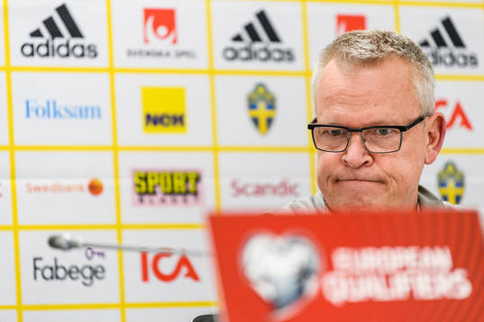Janne Andersson, head coach of the Swedish national