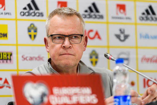 Janne Andersson, head coach of the Swedish national