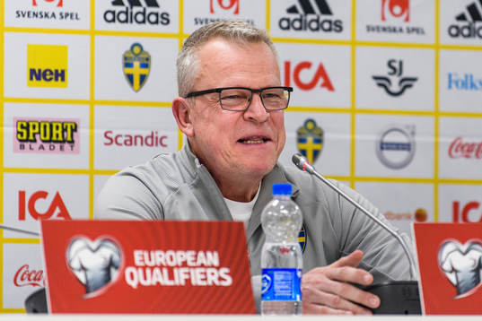 Janne Andersson, head coach of the Swedish national