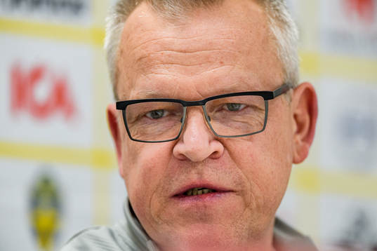 Janne Andersson, head coach of the Swedish national