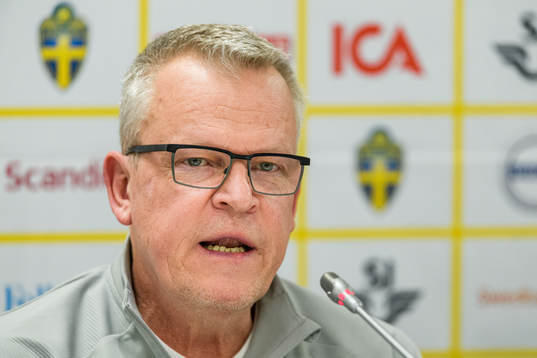 Janne Andersson, head coach of the Swedish national