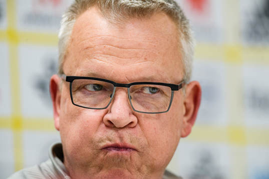 Janne Andersson, head coach of the Swedish national