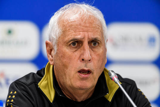 Bernard Challandes, head coach of the Kosovo national