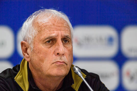 Bernard Challandes, head coach of the Kosovo national