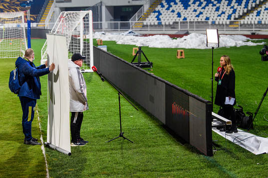 Janne Andersson, head coach of the Swedish national