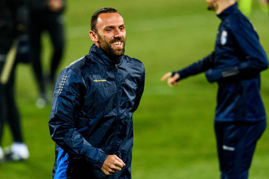 Vedat Muriqi of the Kosovo national football team