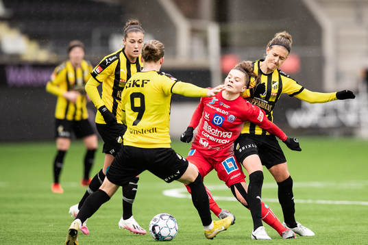 Häckens Filippa Curmark och Filippa Angeldahl mot