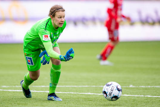 Linköpings målvakt Cajsa Andersson