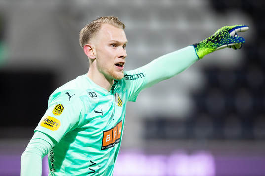 Häckens målvakt Pontus Dahlberg