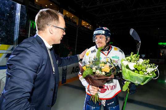Växjös Erik Josefsson uppmärksammas för sina 500