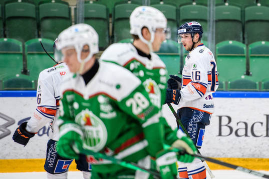 Växjös Brendan Gaunce jublar