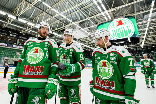 Rögles Eric Gelinas, Adam Tambellini och Joseph LaLeggia