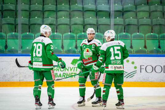 Rögles Anton Bengtsson  och Daniel Zaar och Simon Ryfors