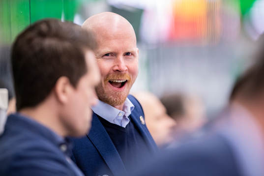 Växjös assisterande tränare Tobias Thermell