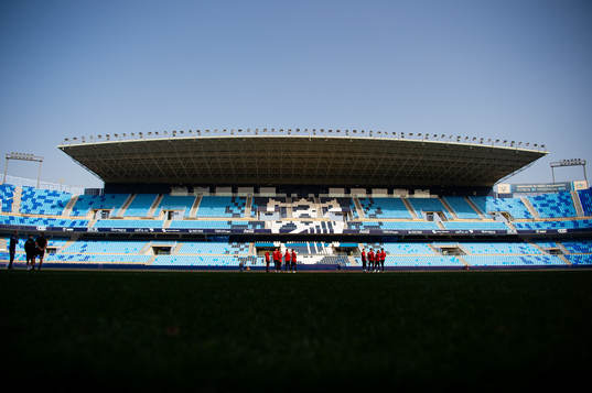 General view of Estadio La Rosaleda