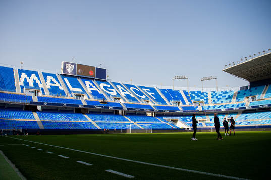 General view of Estadio La Rosaleda