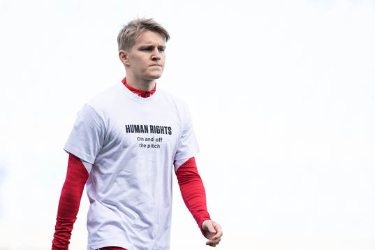 Martin Ødegaard of Norway