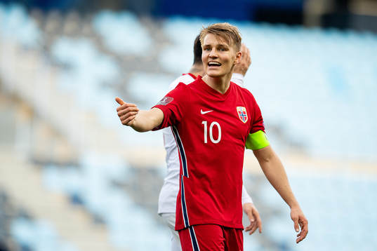 Martin Ødegaard of Norway