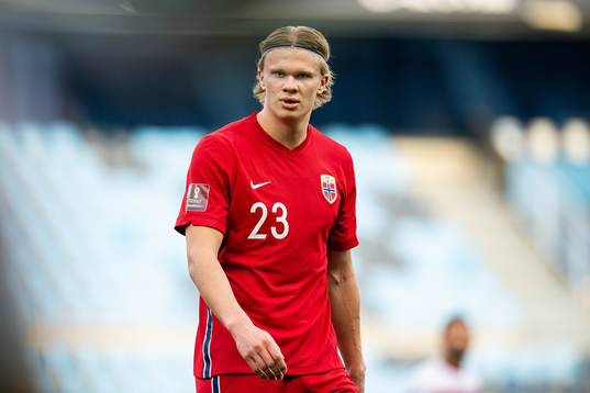 Erling Braut Haaland of Norway
