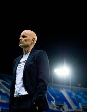 Ståle Solbakken, head coach of Norway