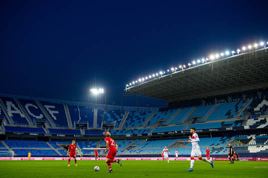 Martin Ødegaard and Morten Thorsby of Norway