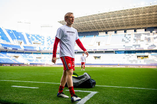 Mats Møller Dæhli of Norway wearing a t-shirt with the