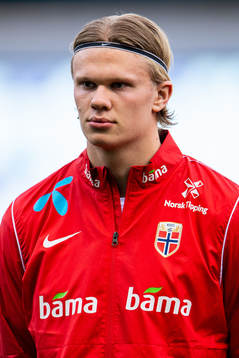 Erling Braut Haaland of Norway